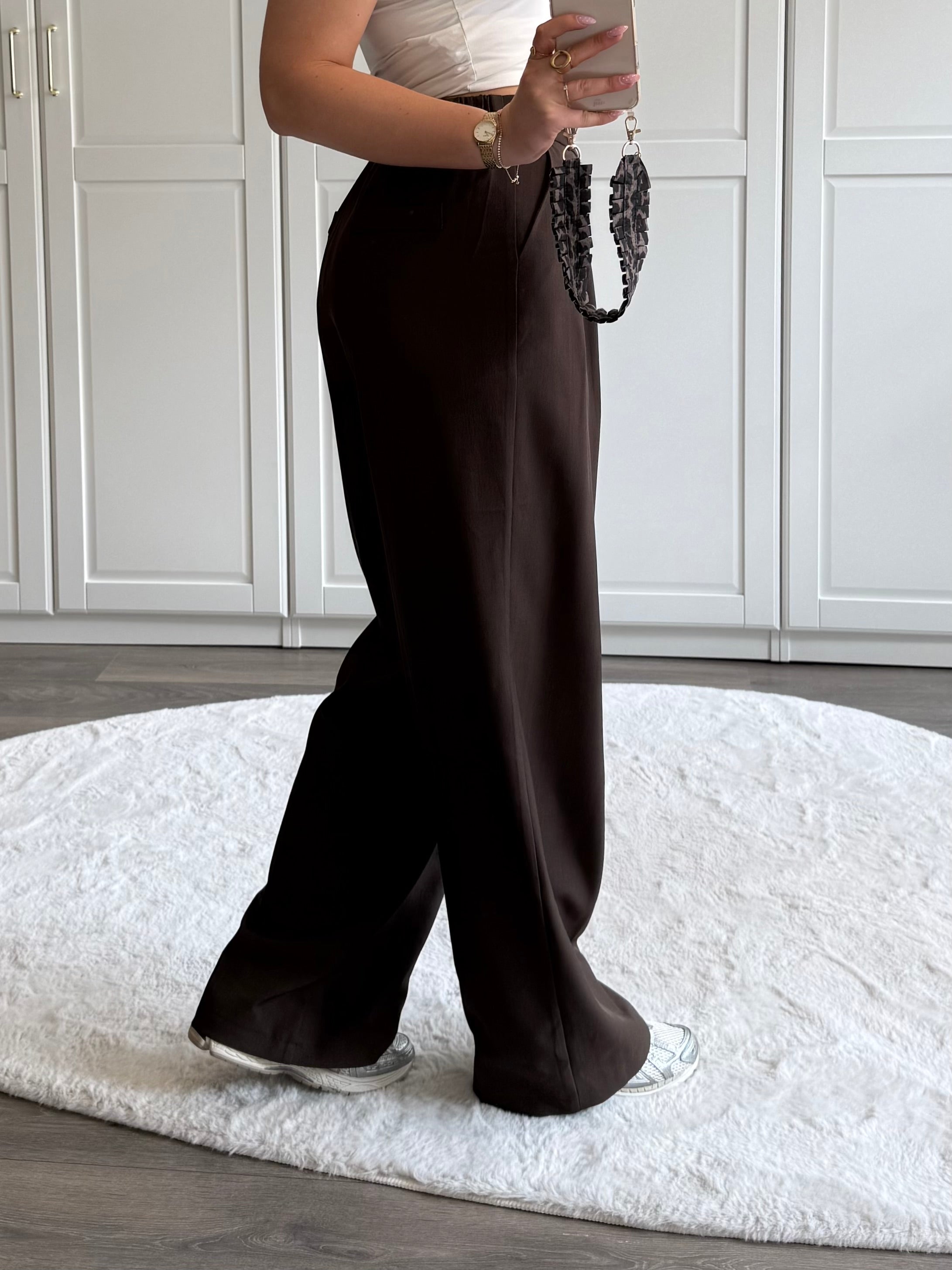 Pantalon Tess | Coffee | PRE-ORDER