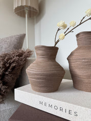 Light & Living Vaas Greccio Klein | Bruin