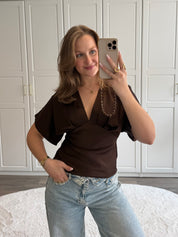 Satin Top Sarah | Bruin