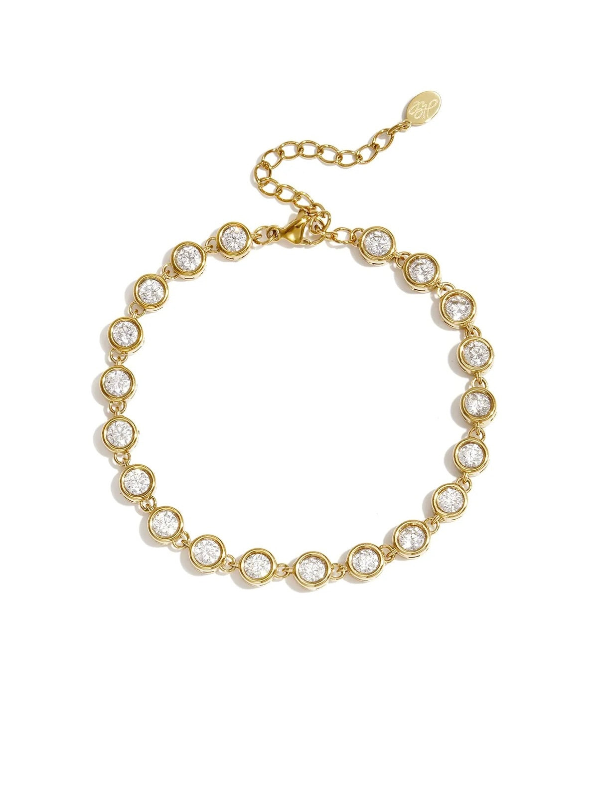 Circle Strass Armband
