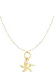Ketting Starfish Charm