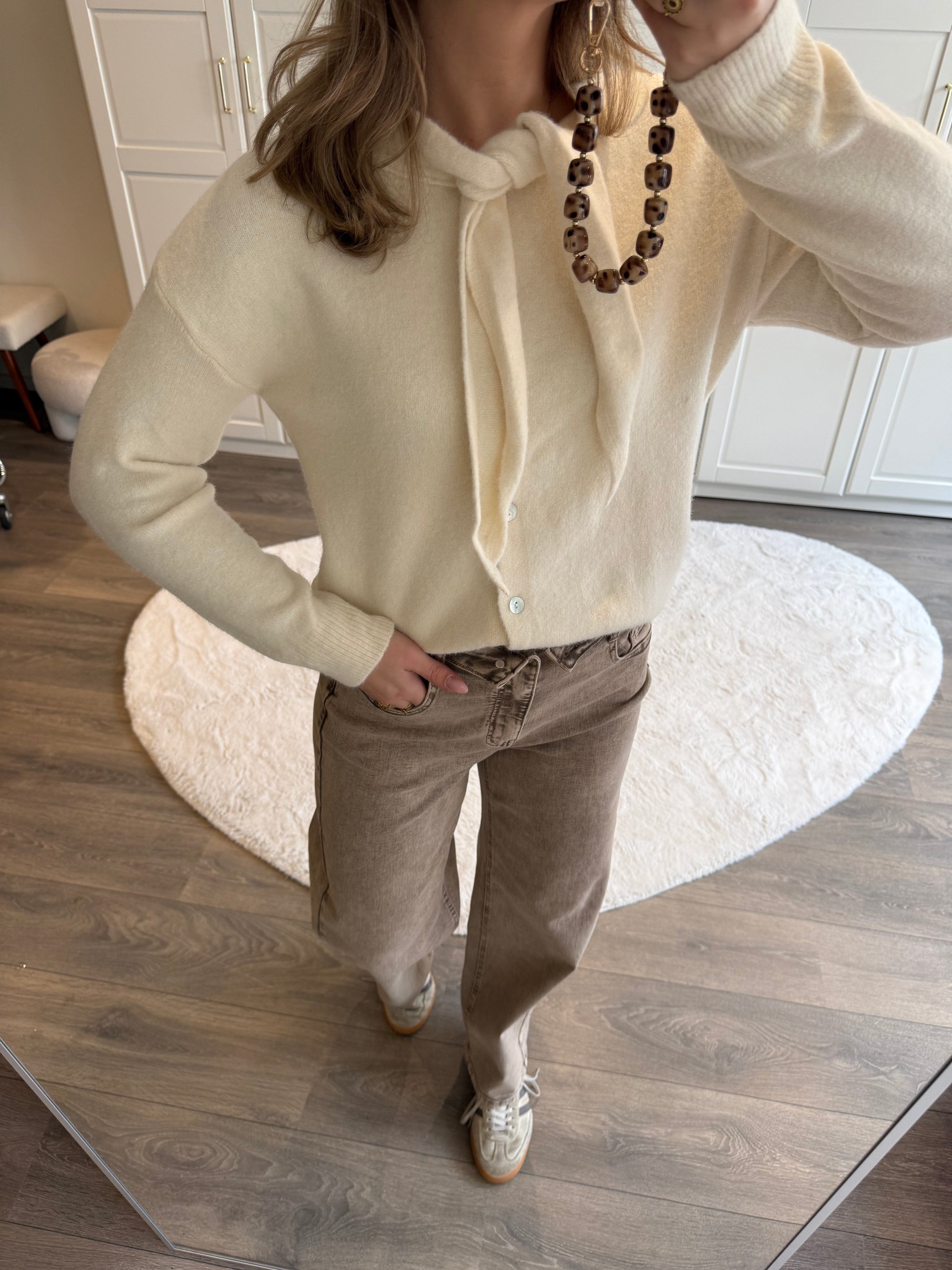 Vest Lieke | Creme