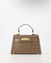 Tas Lore Croco | Taupe