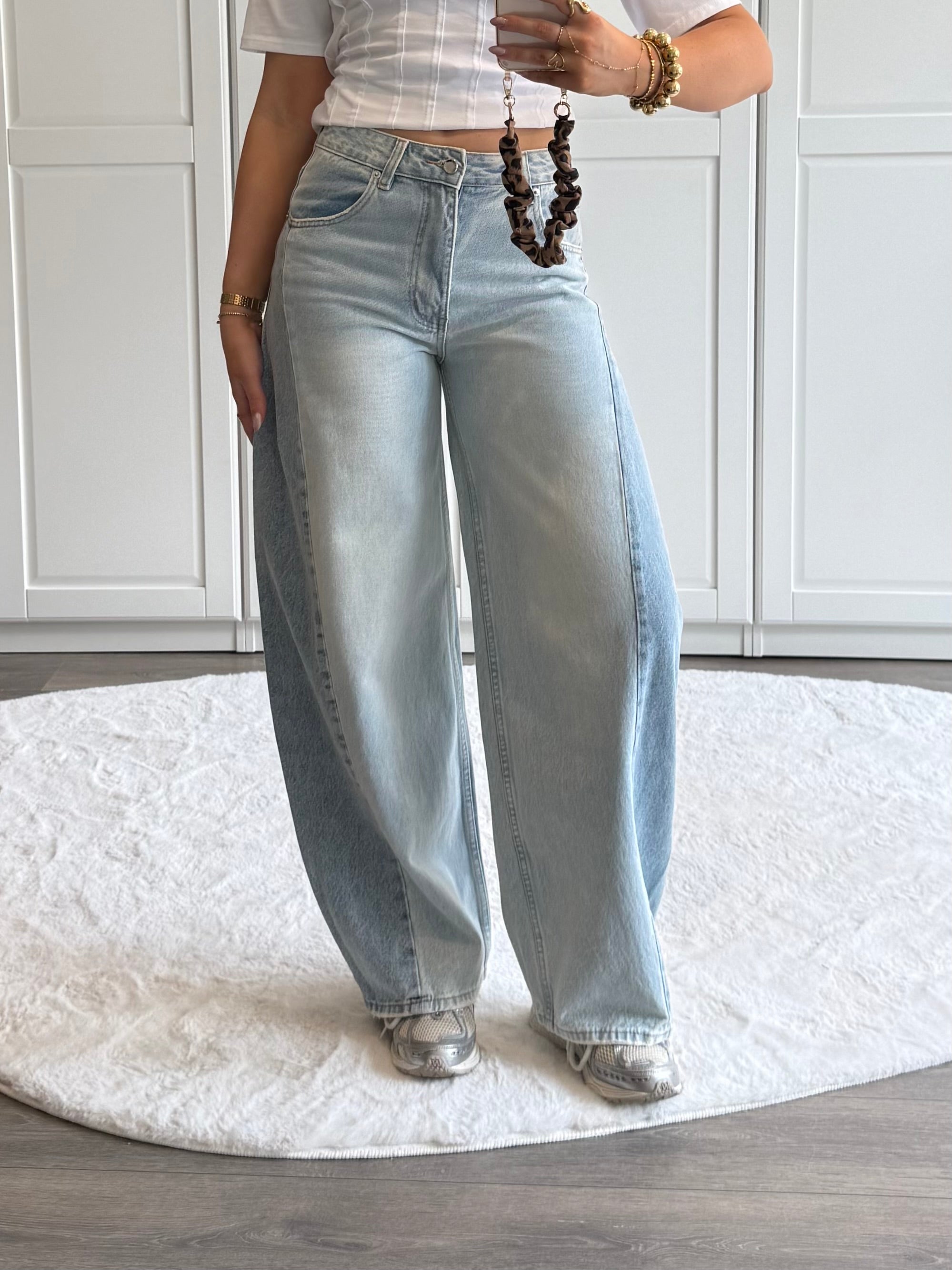 Balloon Jeans 3902 | Blauw