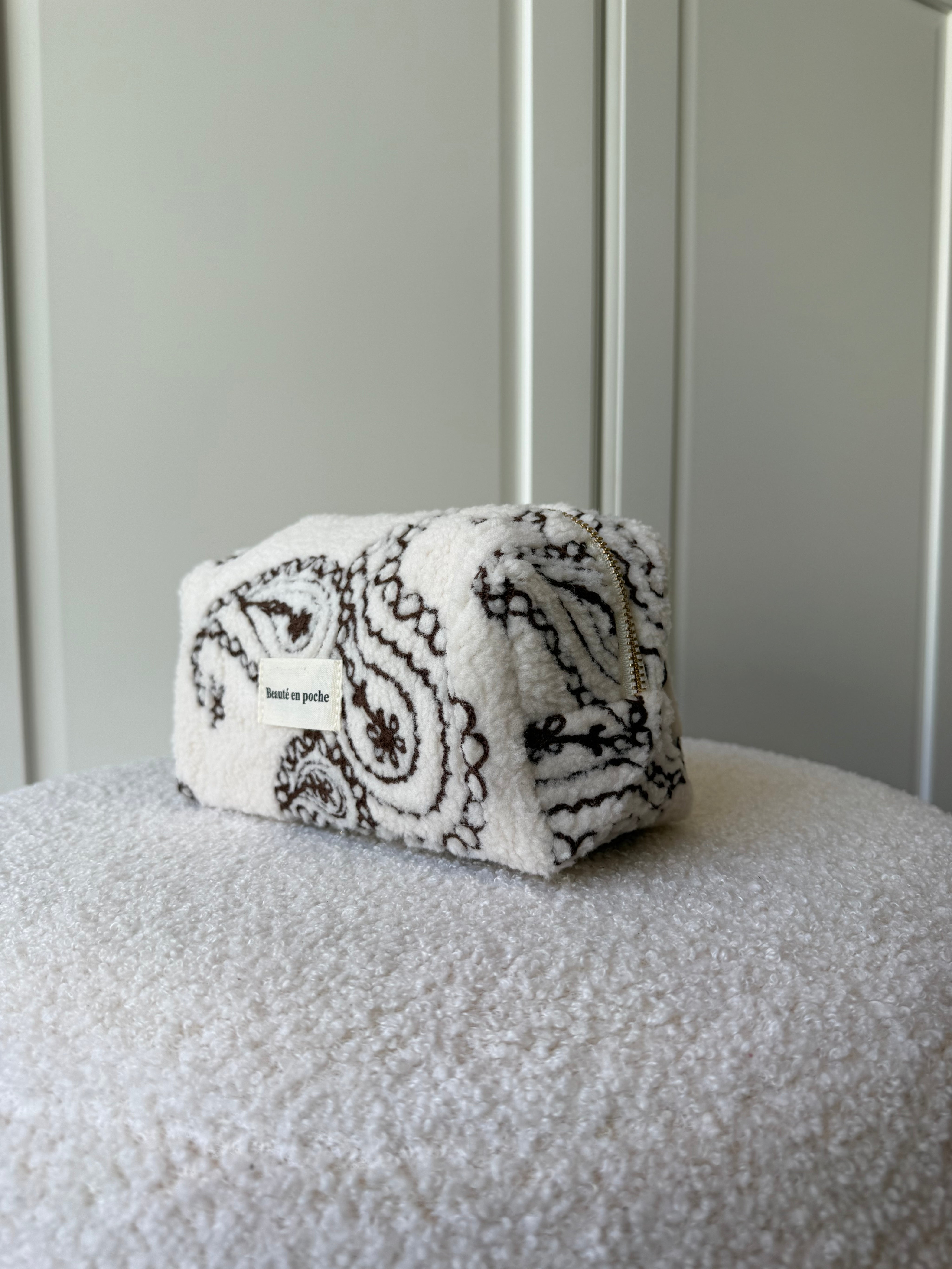 Toilettas Paisley | Creme
