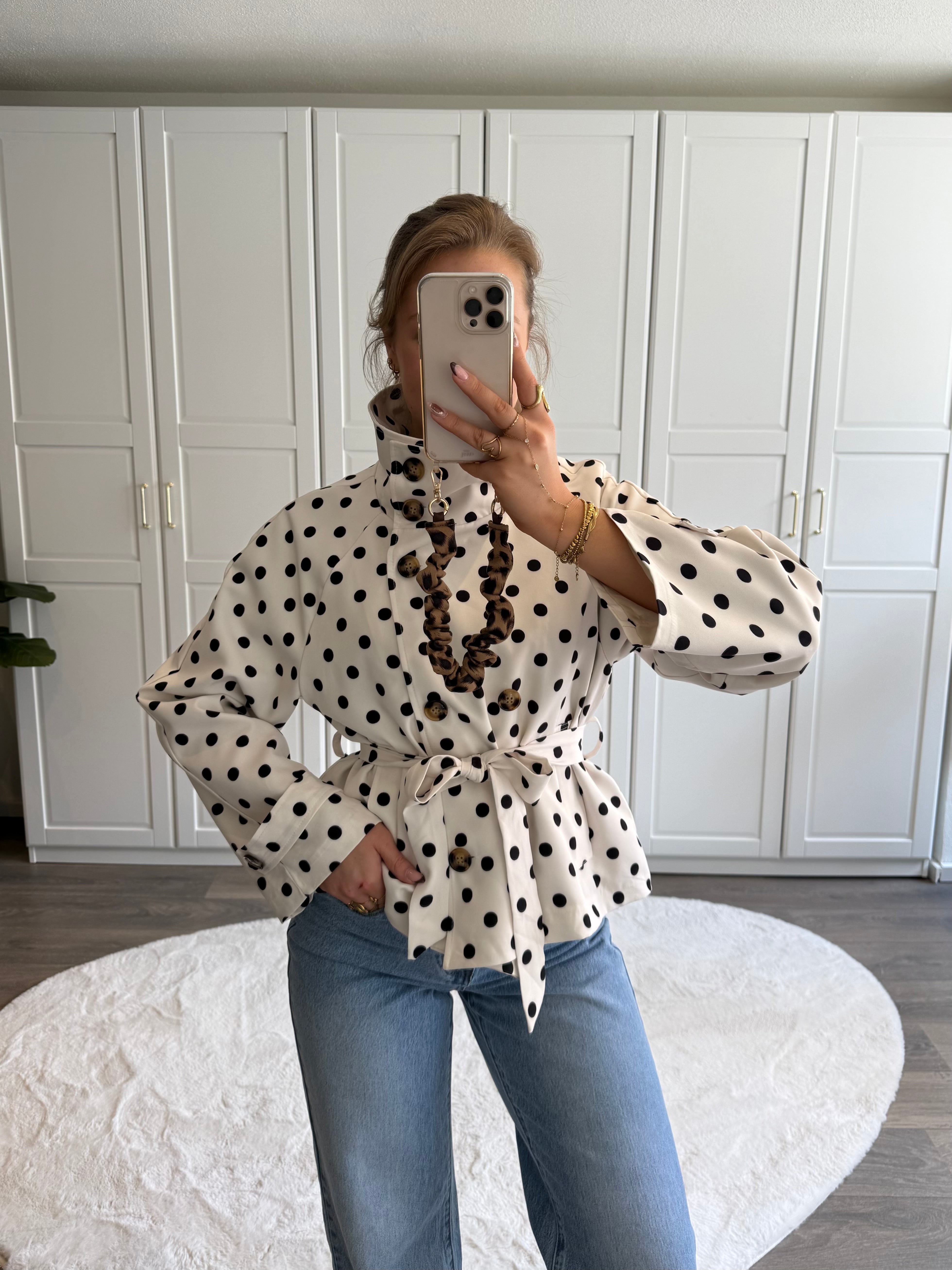 Trenchcoat Stella | Wit