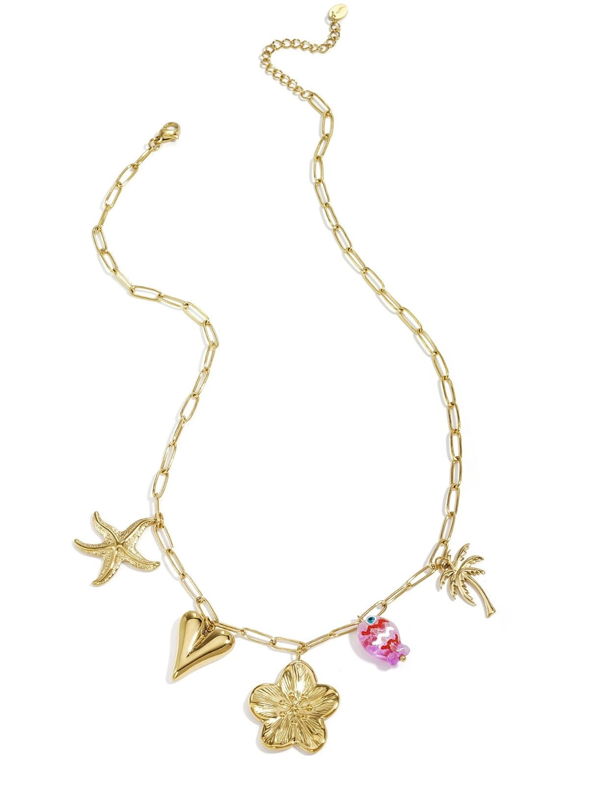 Midnight Sun Ketting | Goud