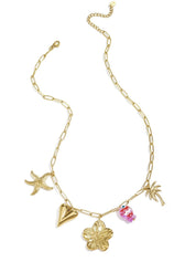 Midnight Sun Ketting | Goud