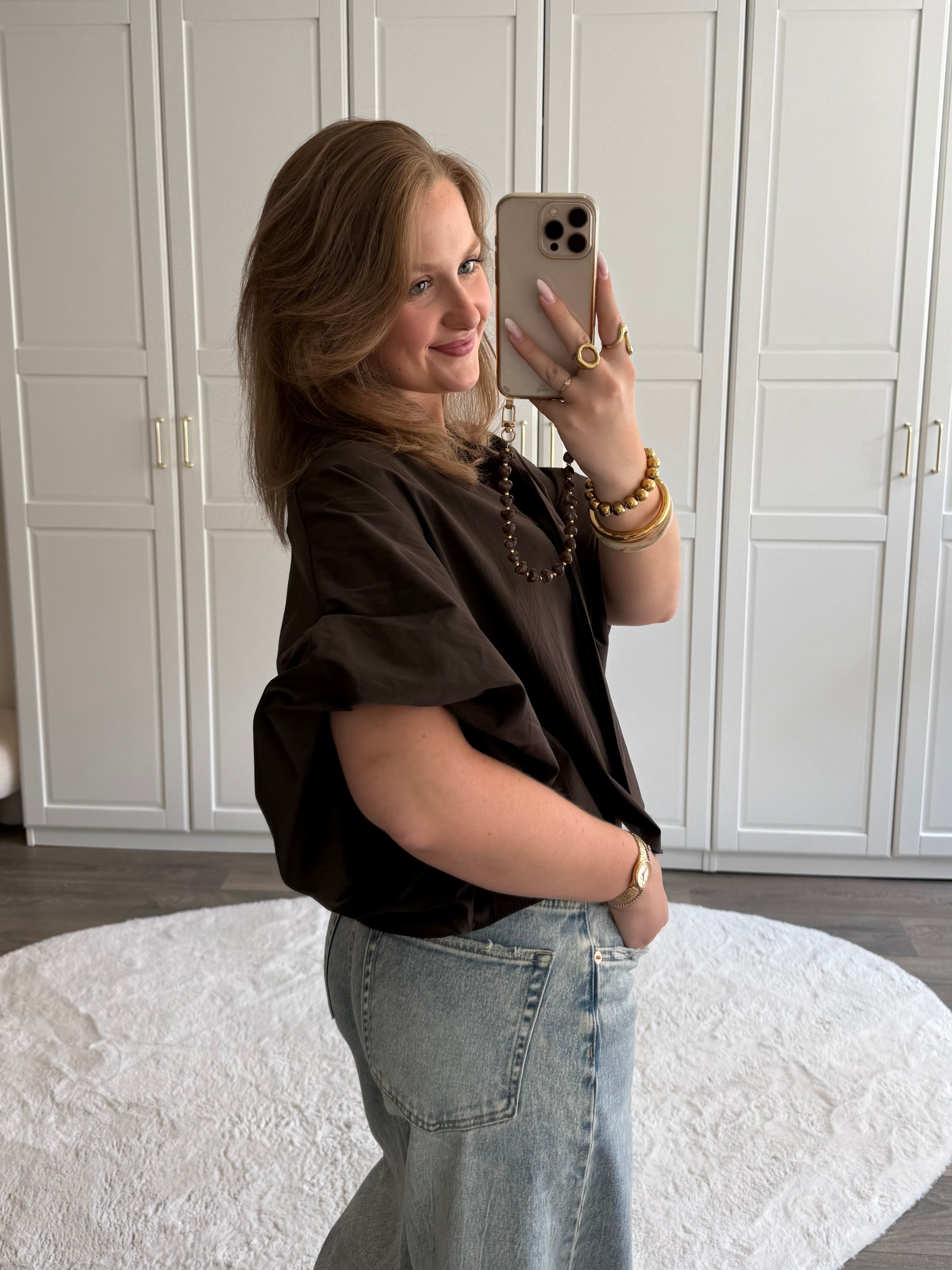 Blouse Demi | Bruin