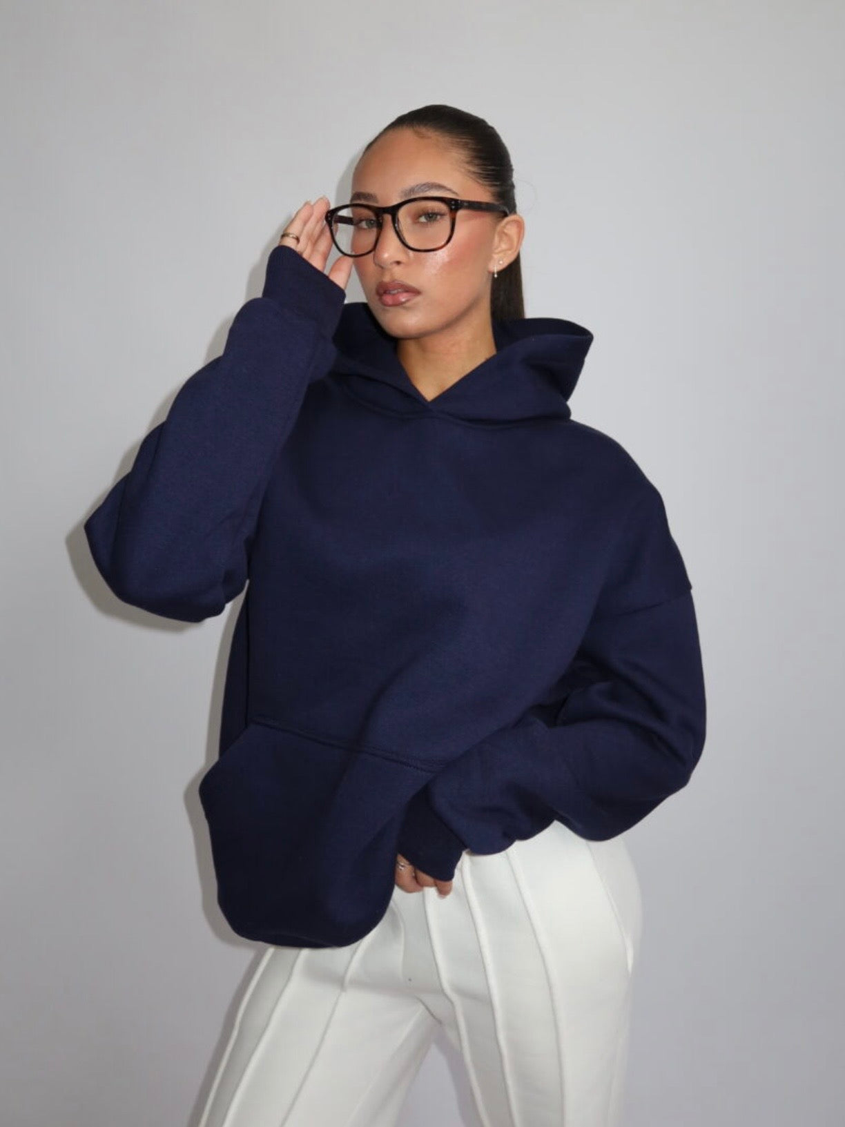 Moon Star Hoodie | Navy