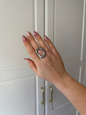 Shaped Oval Ring