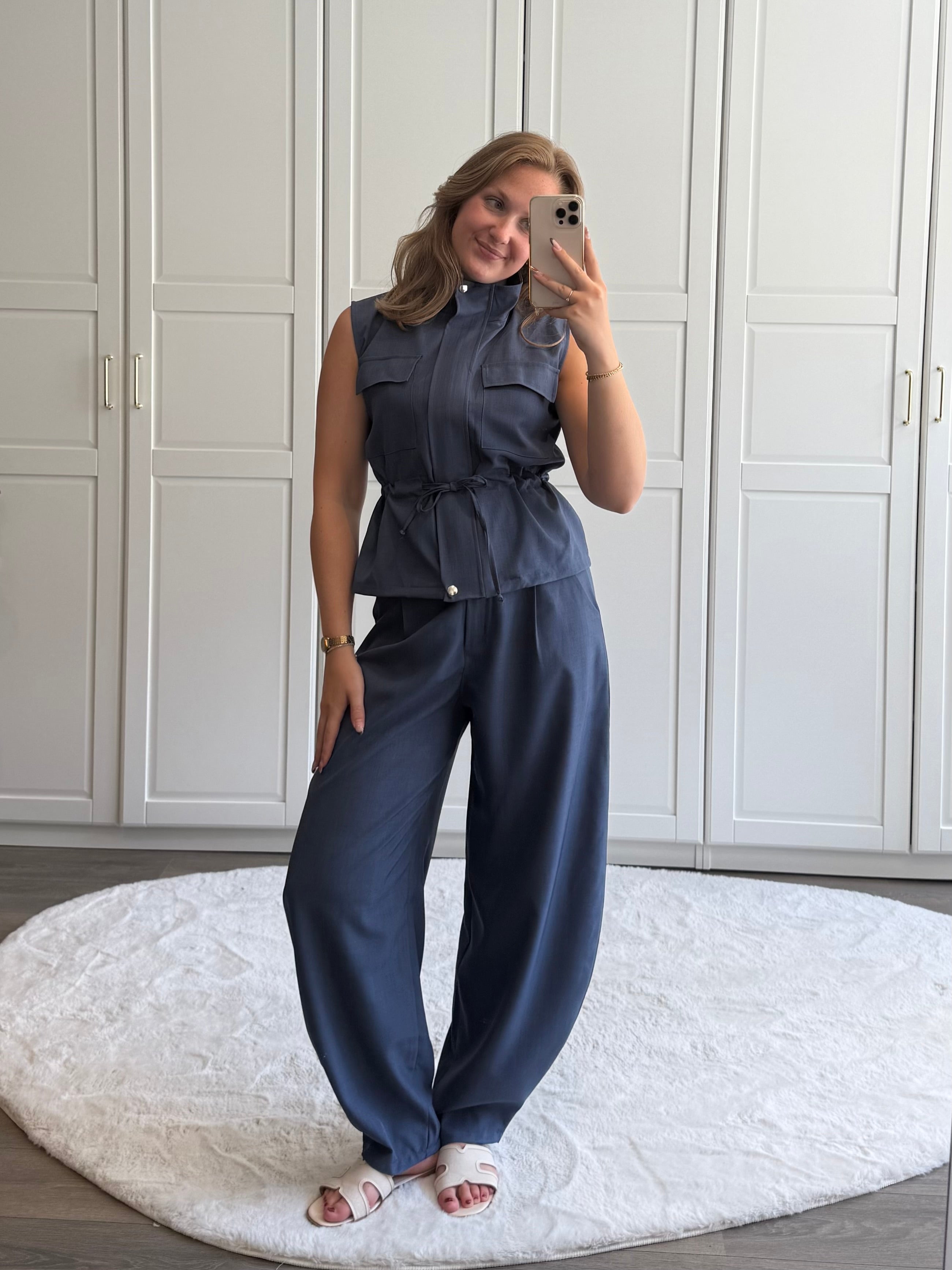 Balloon Pantalon Sophie | Blauw