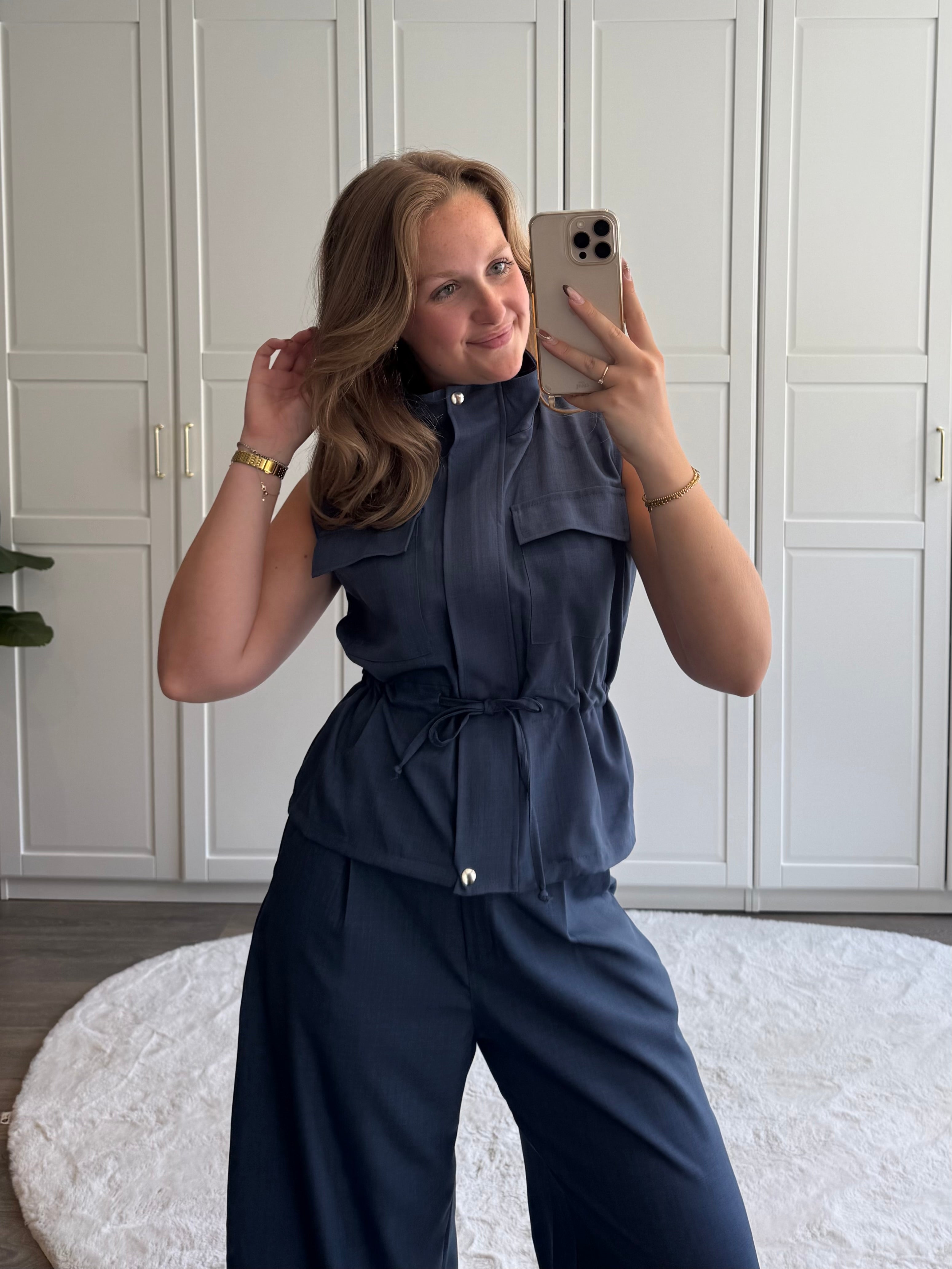 Gilet Sophie | Blauw