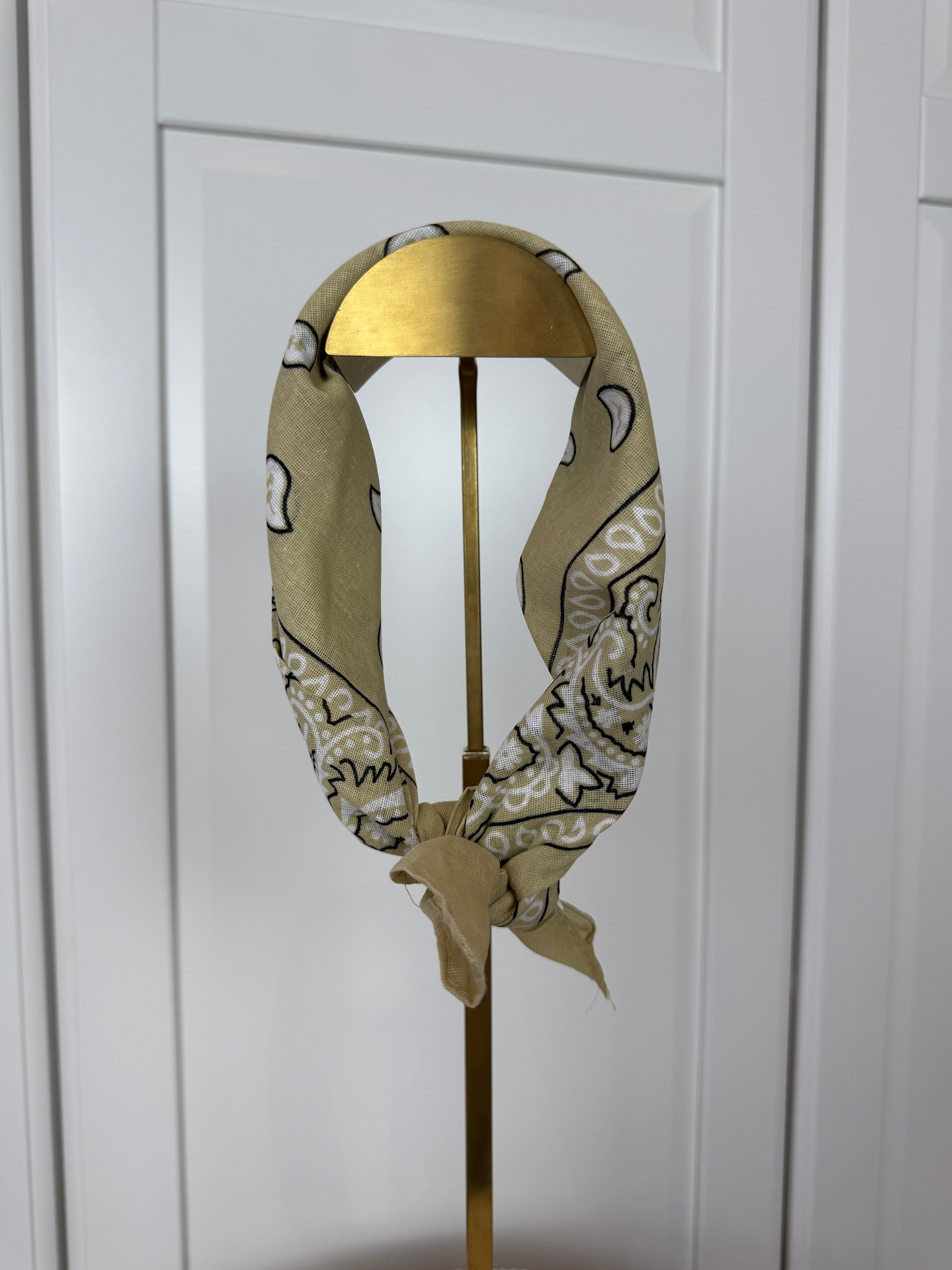 Sjaal Paisley | Beige