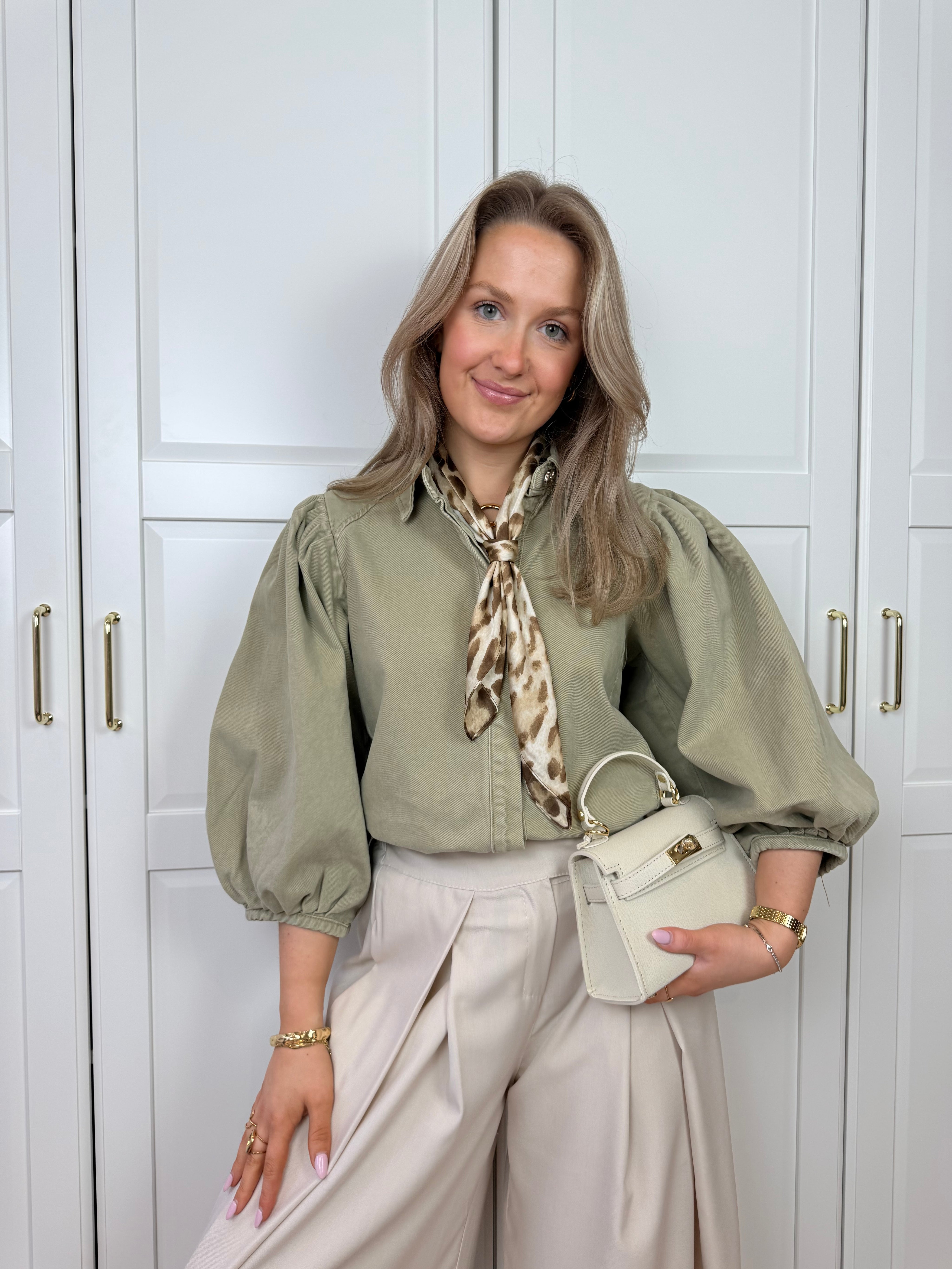 Denim Blouse Charlie | Army | PRE-ORDER