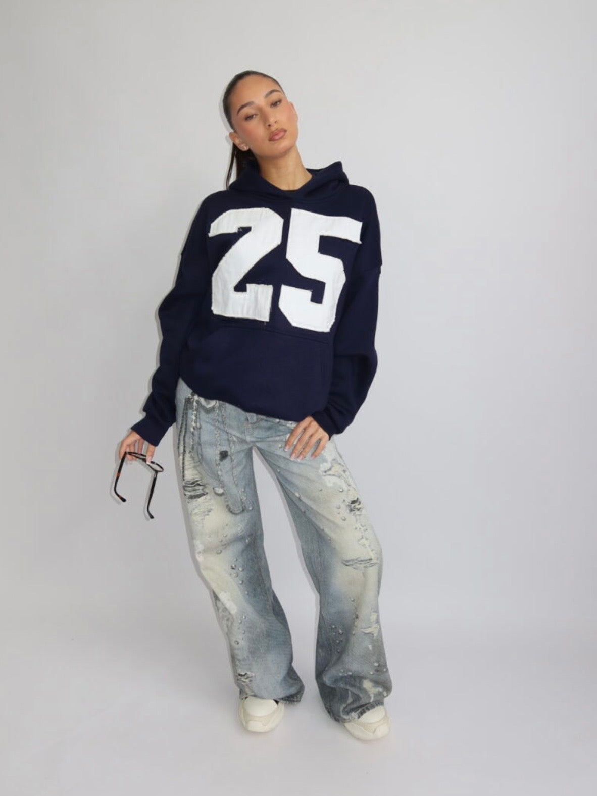 Iconic 25 Hoodie | Navy