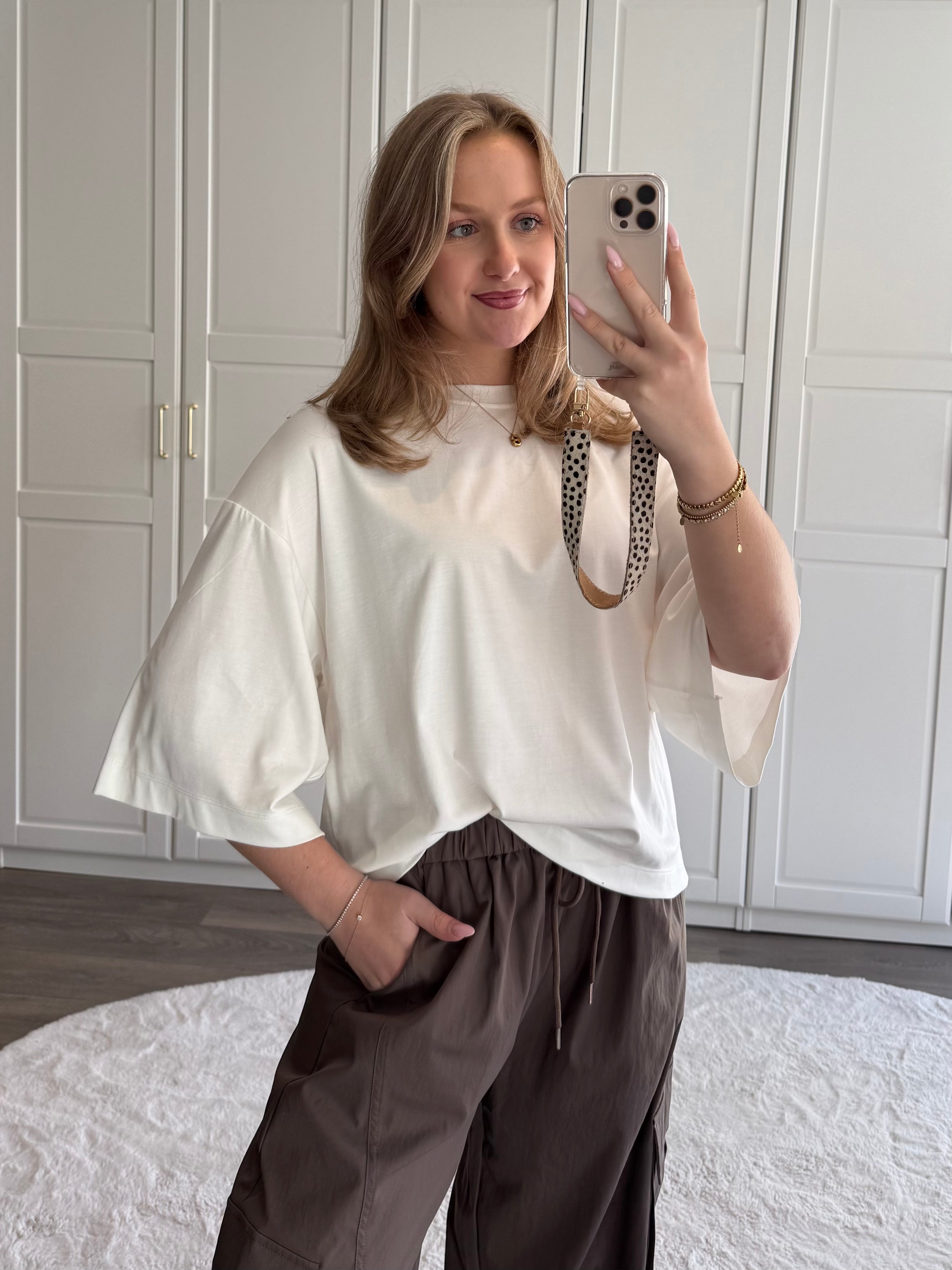 T-Shirt Linde | Wit