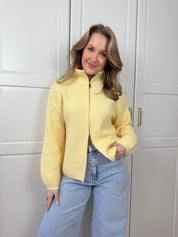 Zip Vest Moon | Geel