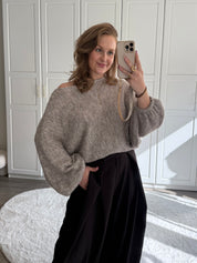 Trui Amy | Taupe
