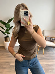 Top Misha | Taupe