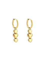 Heart Drop Oorbellen