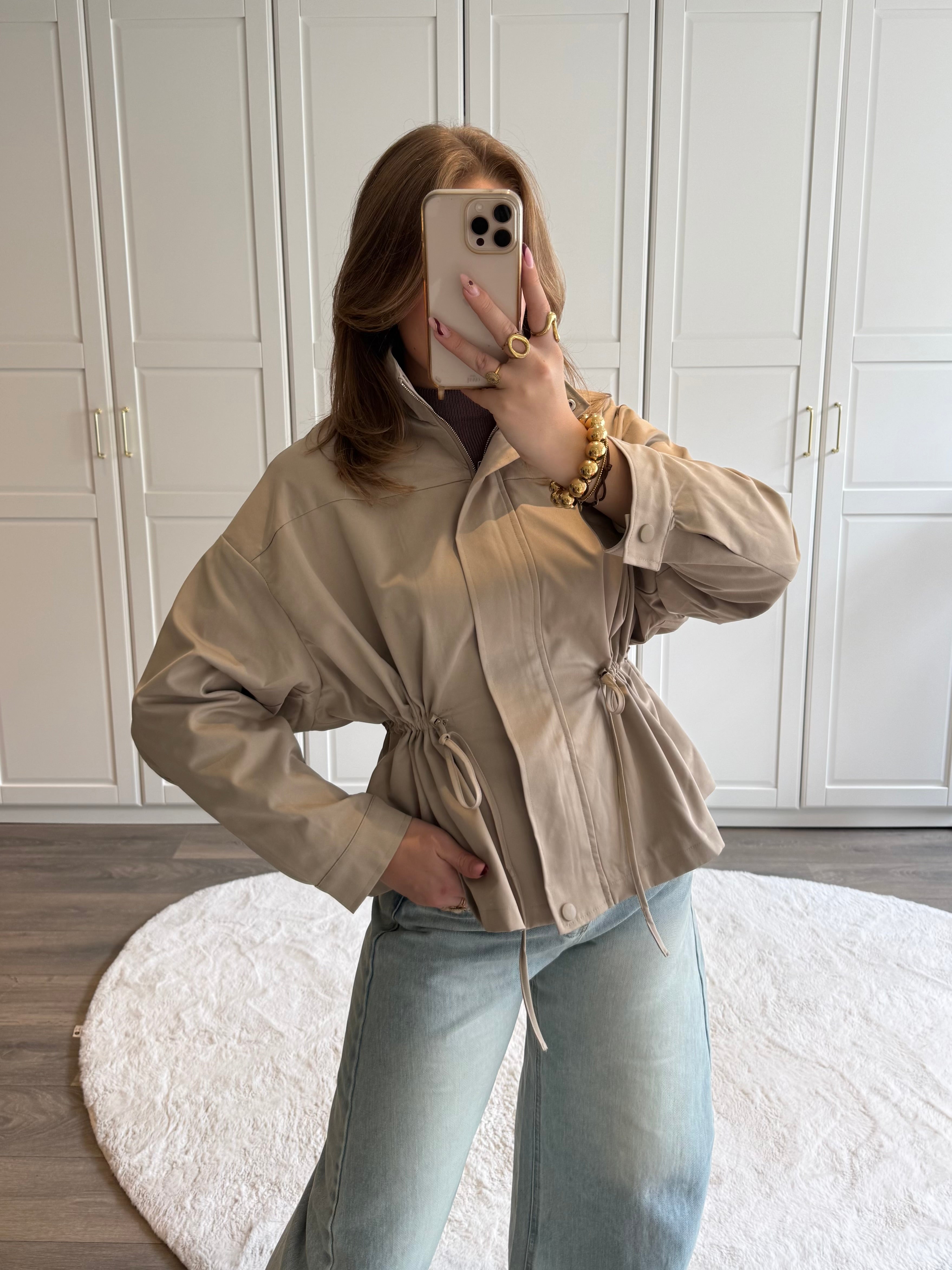Jas Juultje | Beige