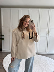 Boxy Blazer Jasmijn | Ecru