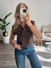Trench Gilet Robin | Taupe