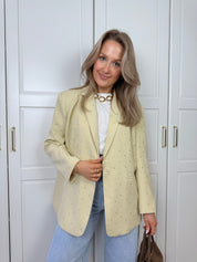 Strass Blazer Amy | Geel