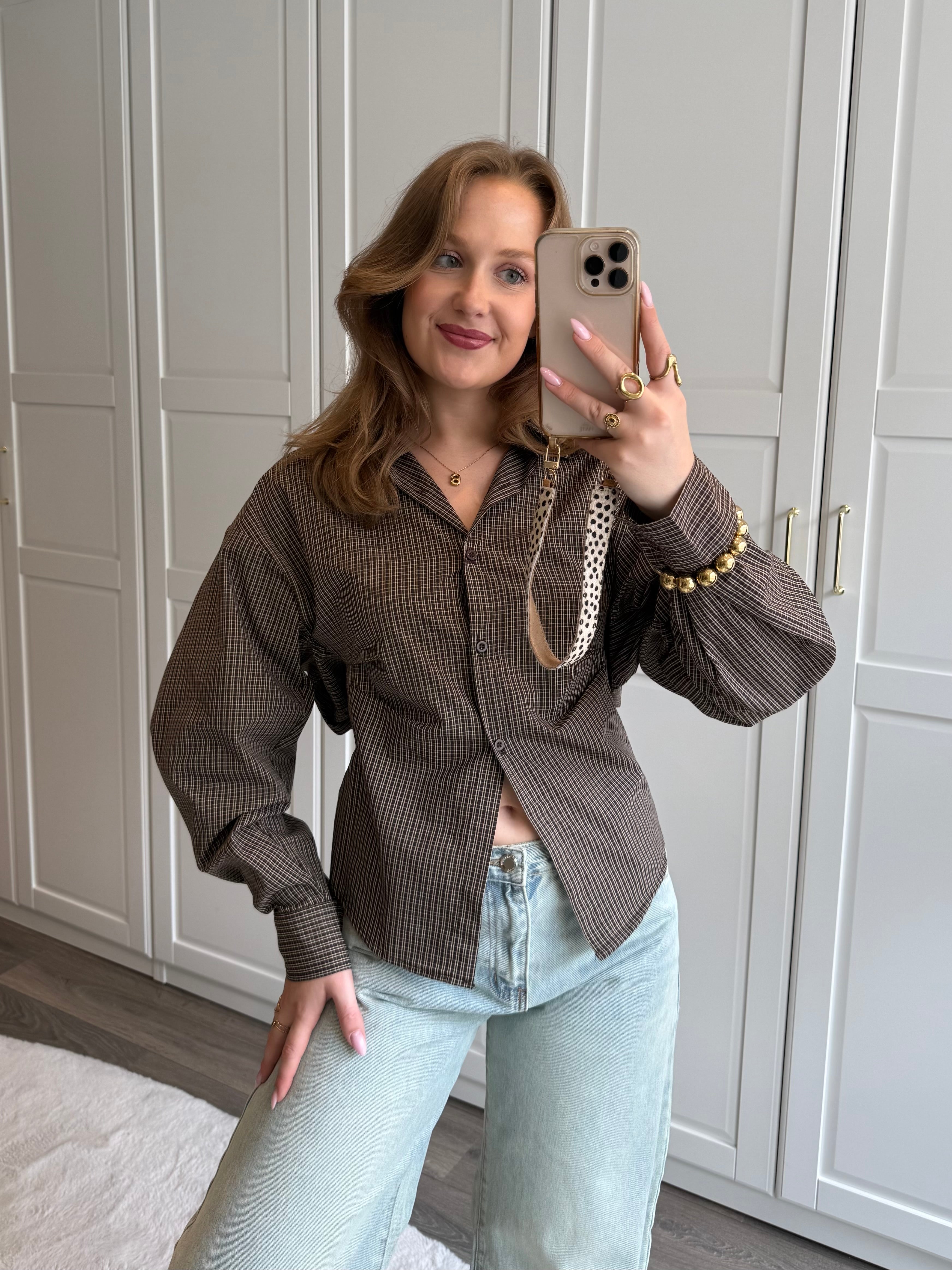 Blouse Alysha | Bruin