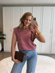 T-shirt Joni | Roze