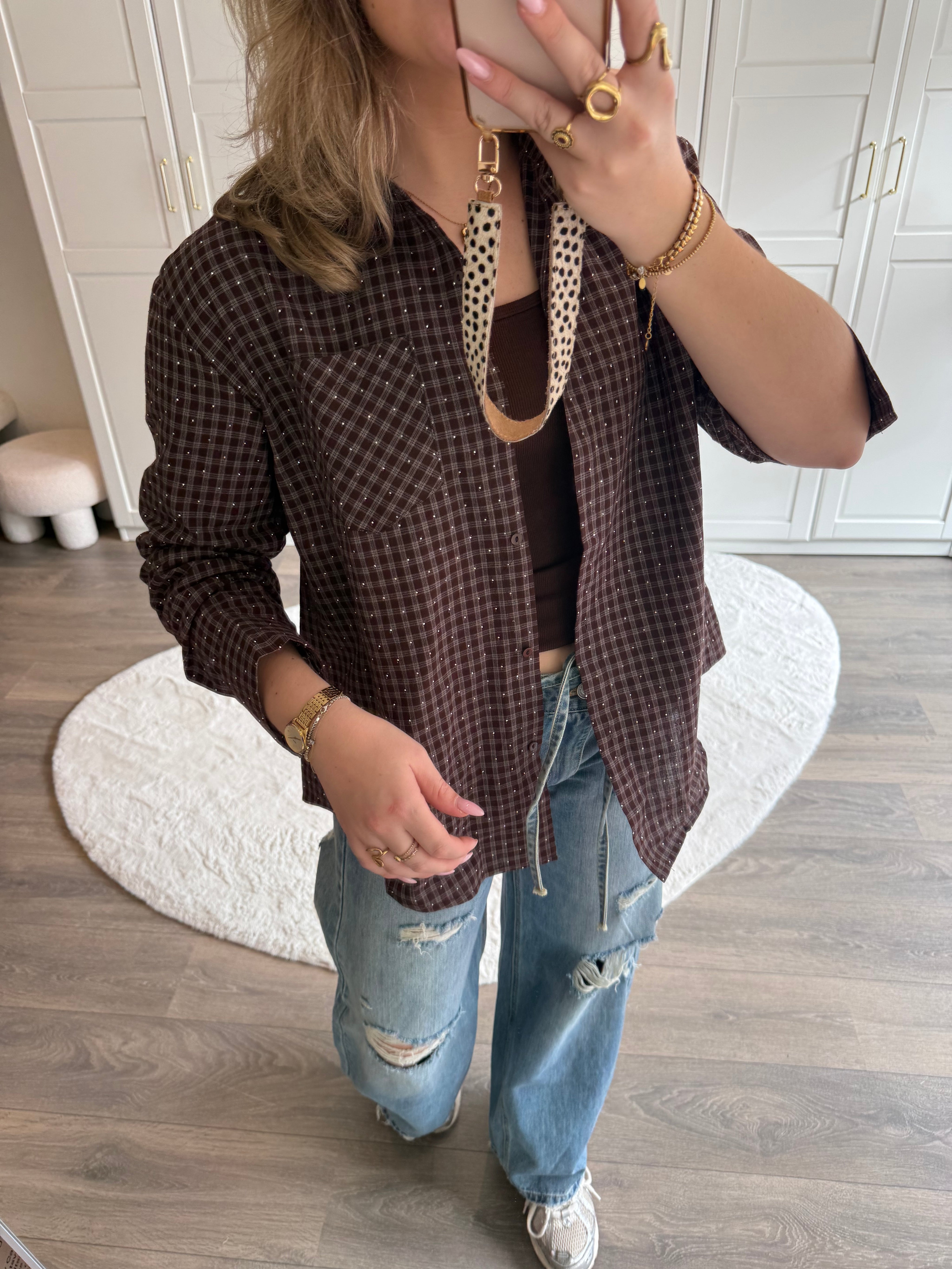 Blouse Lynn | Bruin