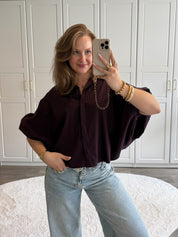 Blouse Demi | Bordeaux