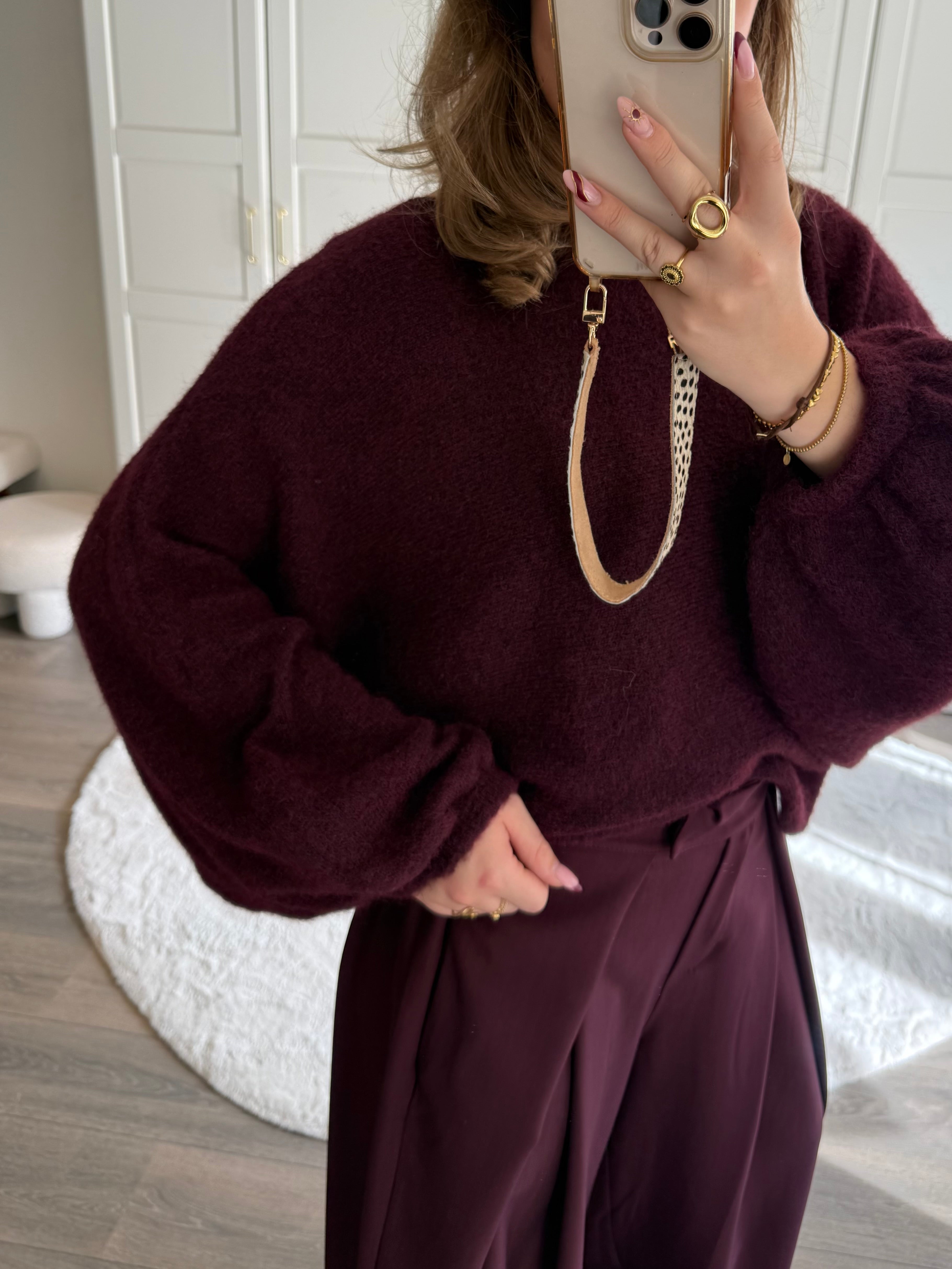 Trui Amy | Bordeaux