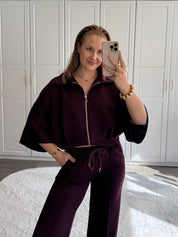 Jogging Set Sophia | Bordeaux