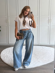Baggy Jeans 13366 | Blauw