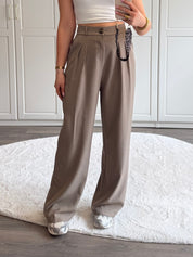 Pantalon Tess | Taupe
