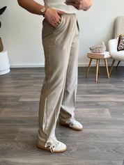 Button Pantalon Anna | Beige