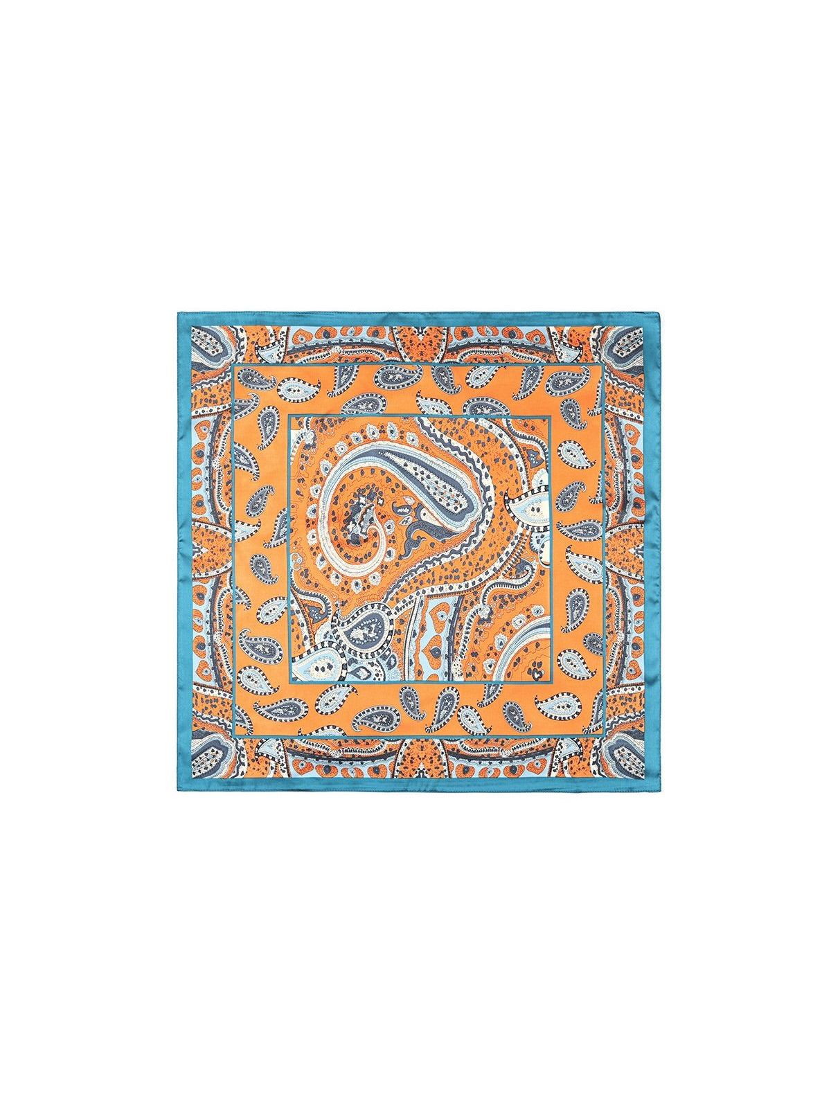 Sjaal Paisley | Oranje