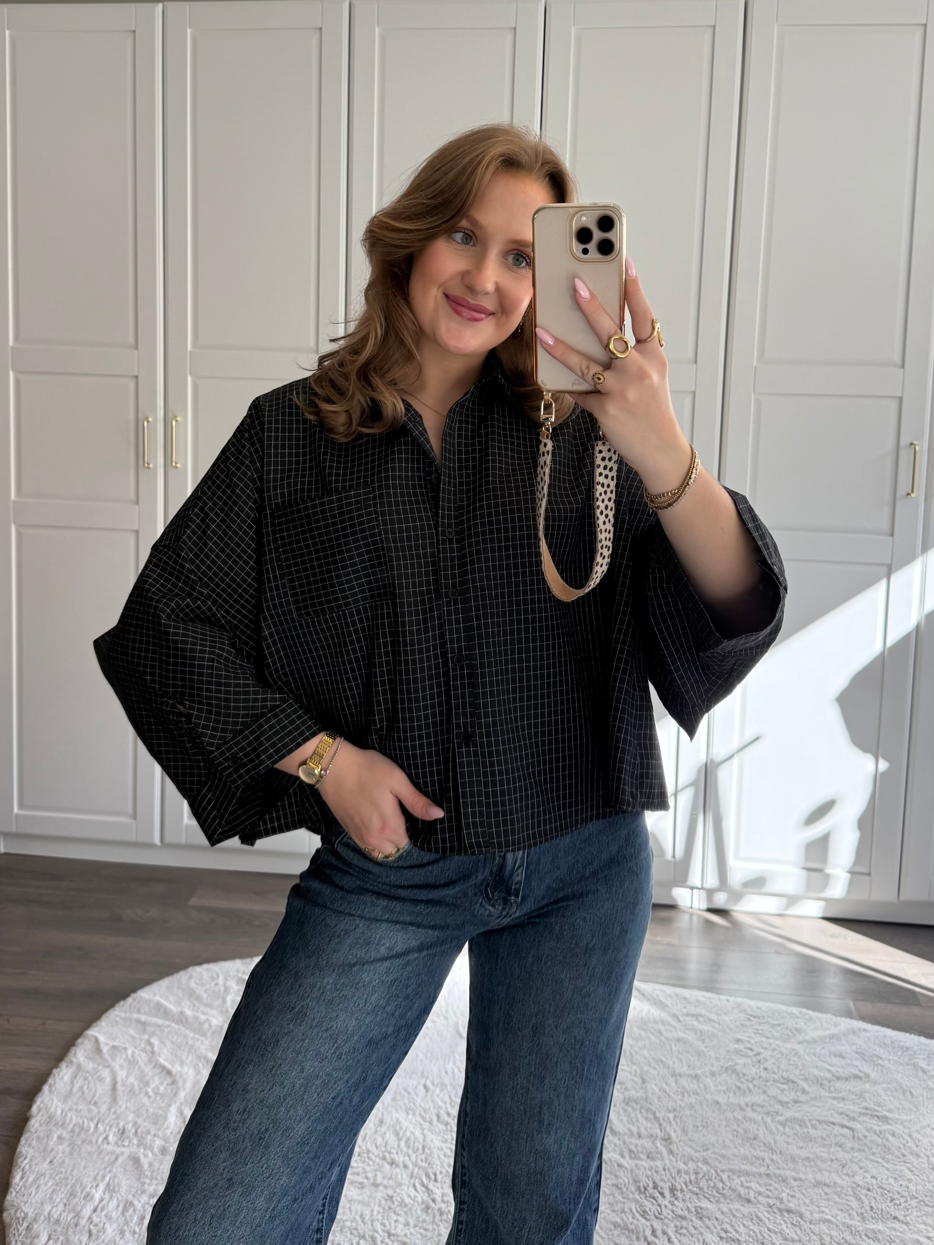 Blouse Jade | Zwart