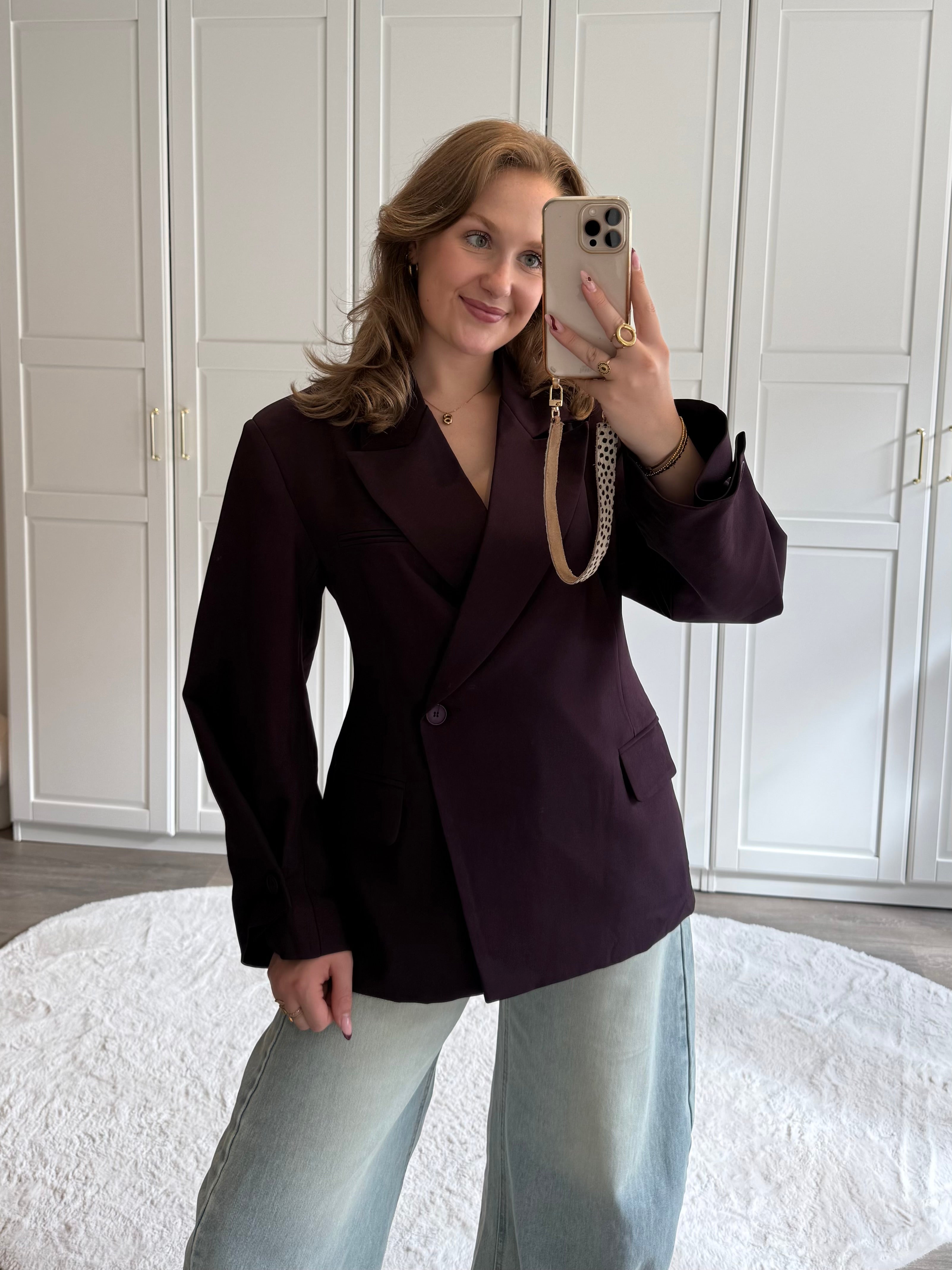 Blazer Jessy | Bordeaux