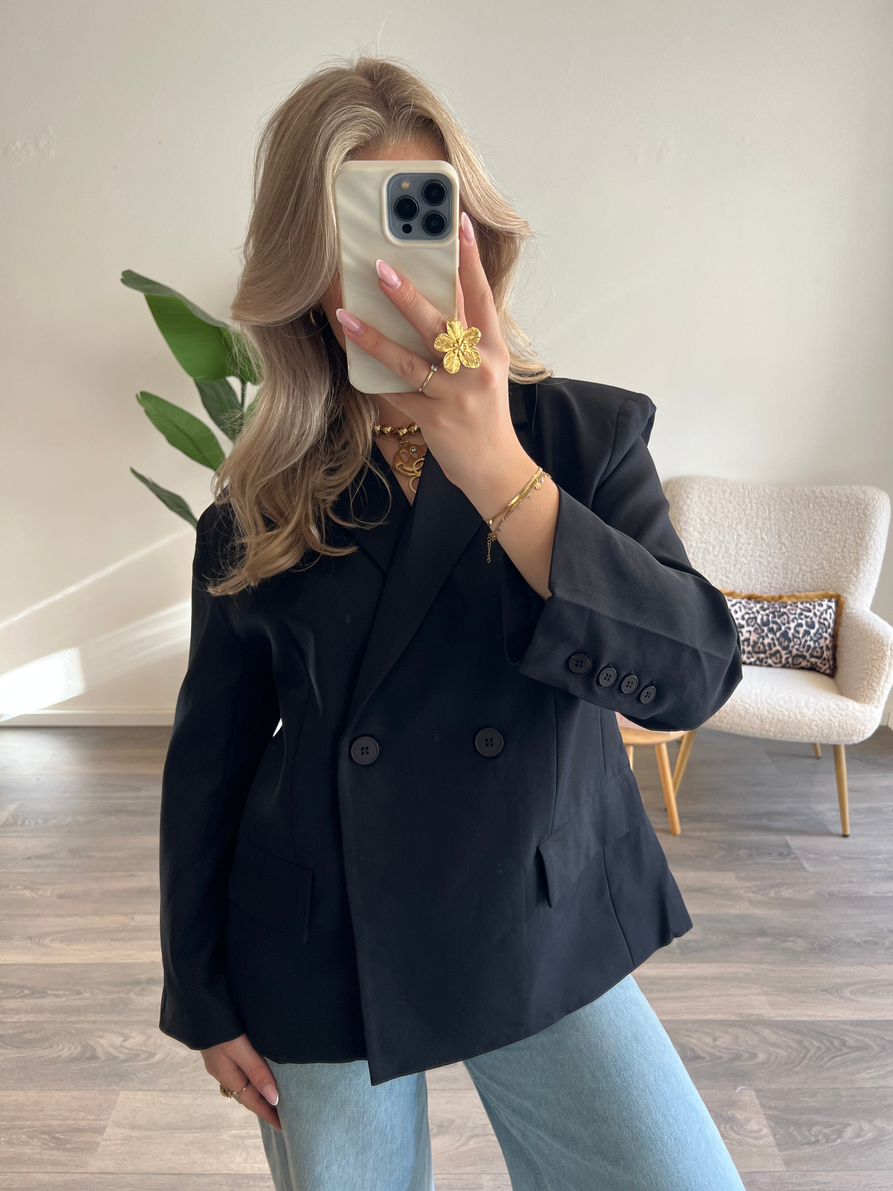 Boss Babe Blazer Lynn | Navy