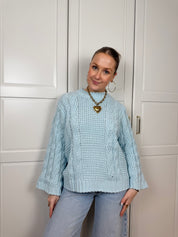 Trui Sascha | Blauw