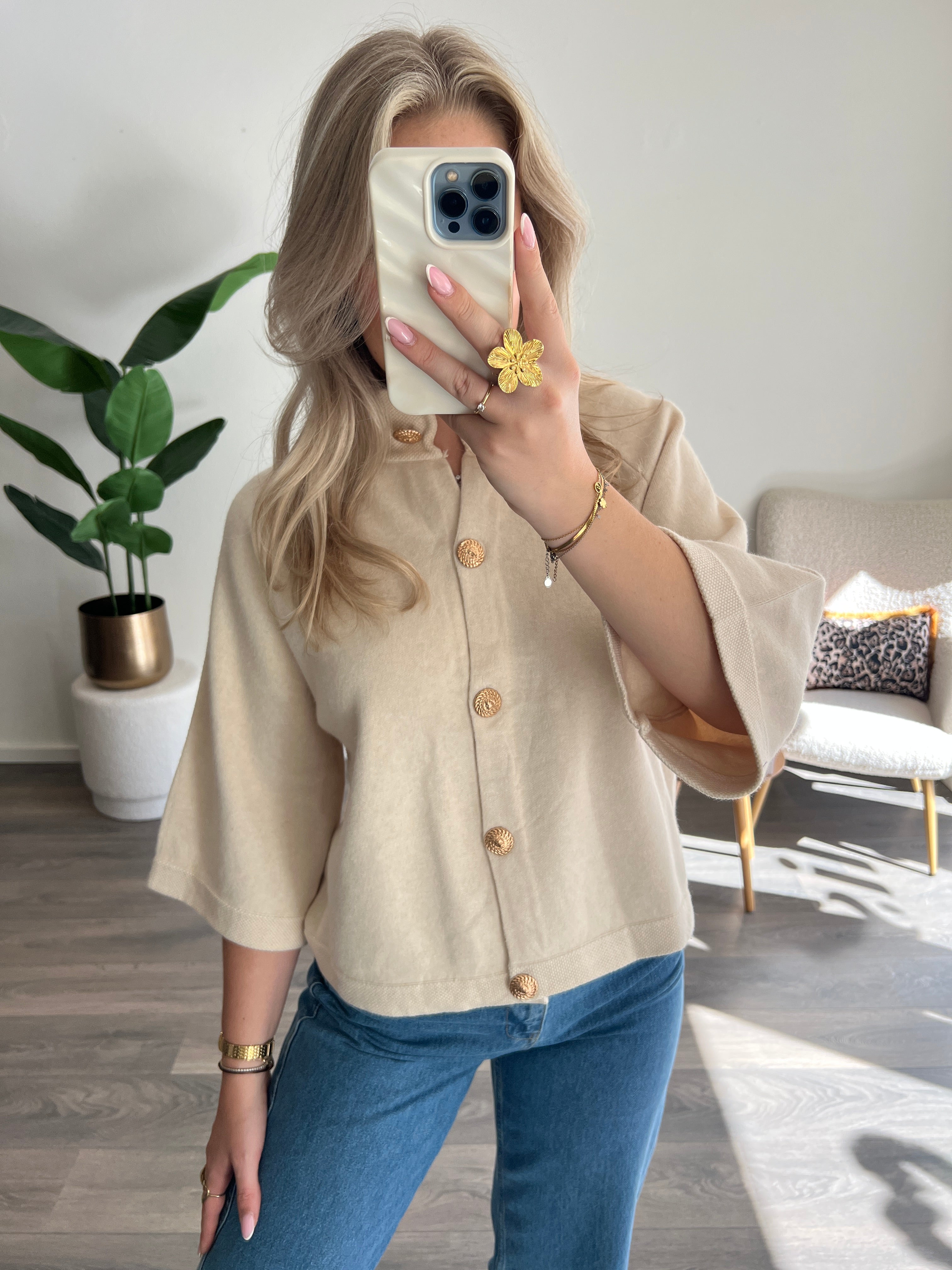 Vest Janine | Ecru