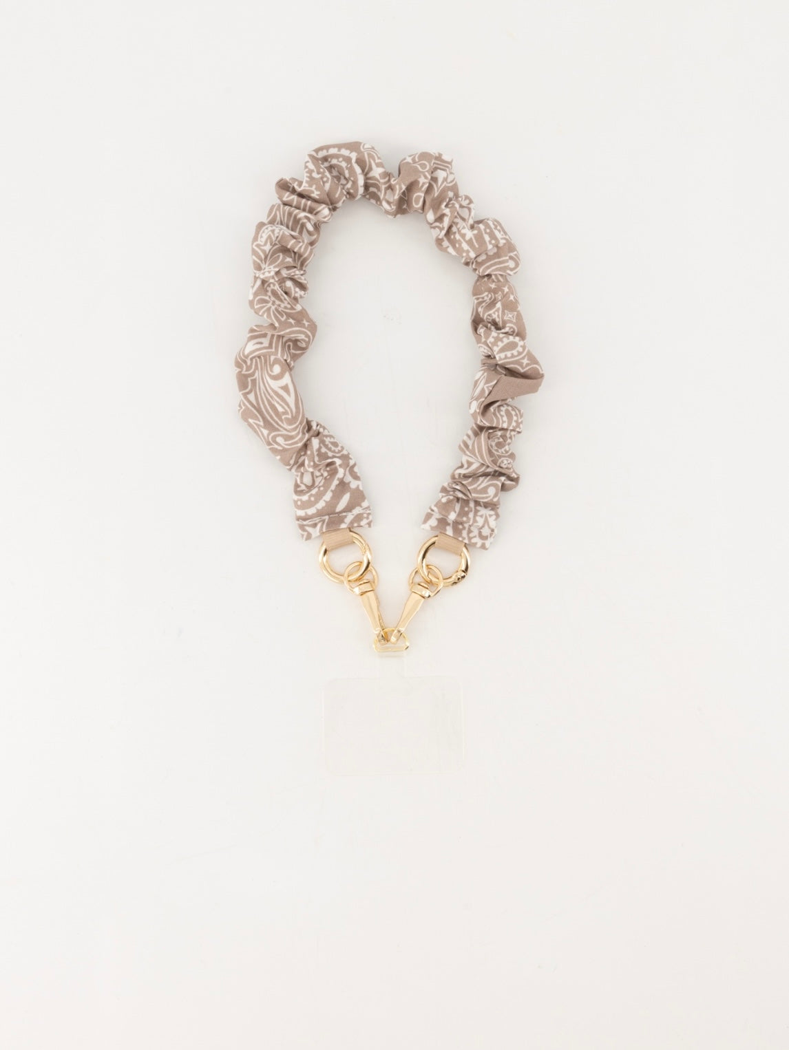 Telefoonkoord Bandana | Taupe