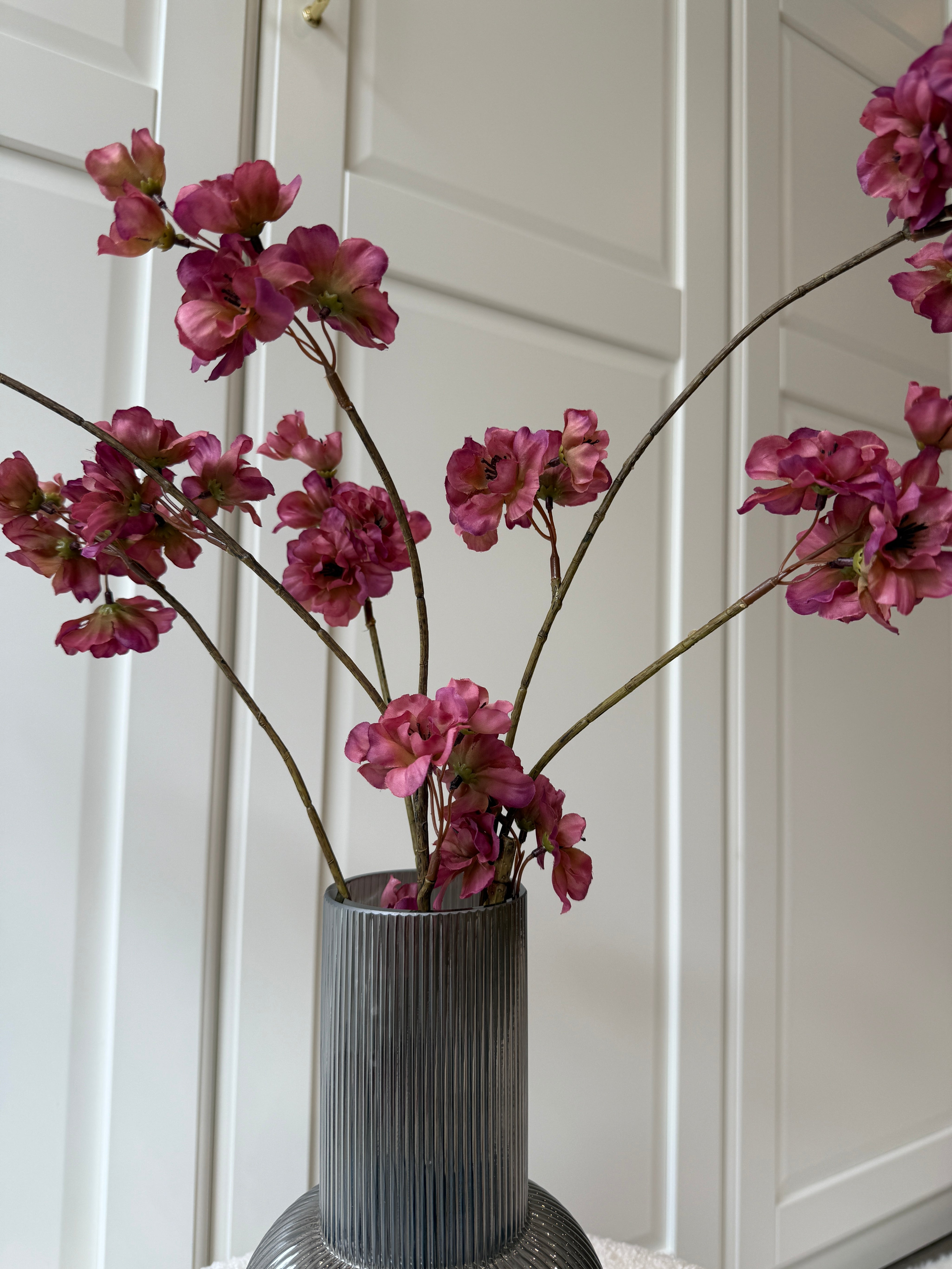 Giftset Vaas Bloesem | Bordeaux