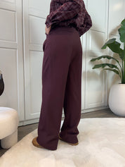 Pantalon Tess | Bordeaux
