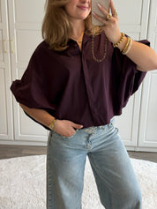 Blouse Demi | Bordeaux