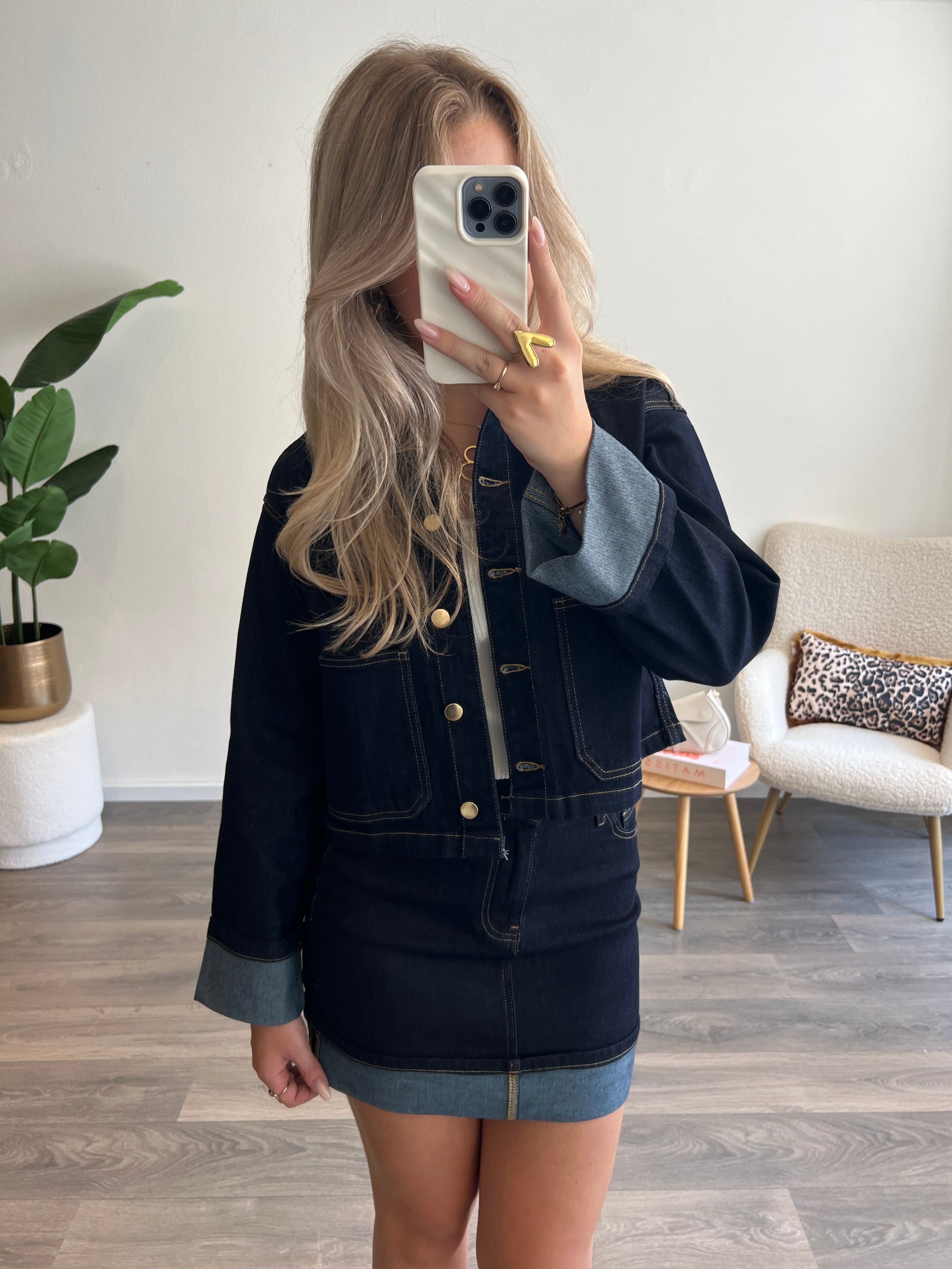 Denim Rok Bo | Blauw
