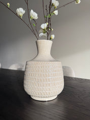 Aardewerk Vaas Souk Groot | Beige